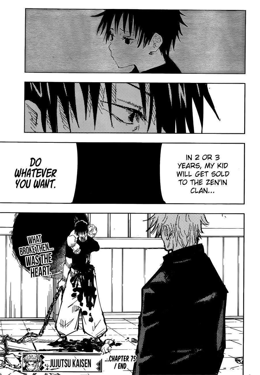 Jujutsu Kaisen Chapter 75 - Page 19