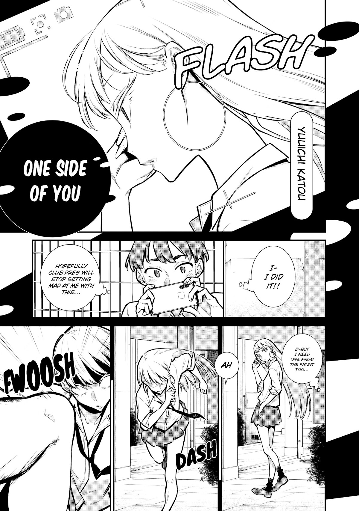 Just Flirting With a Cute, Annoying Kouhai Chapter 1 - Page 0