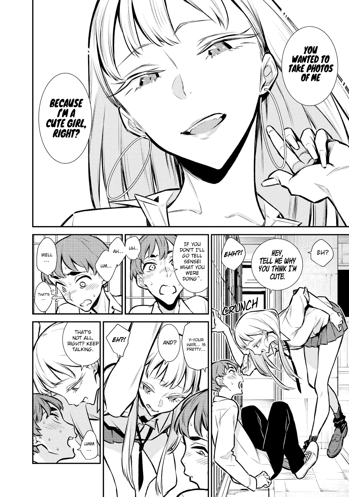 Just Flirting With a Cute, Annoying Kouhai Chapter 1 - Page 3