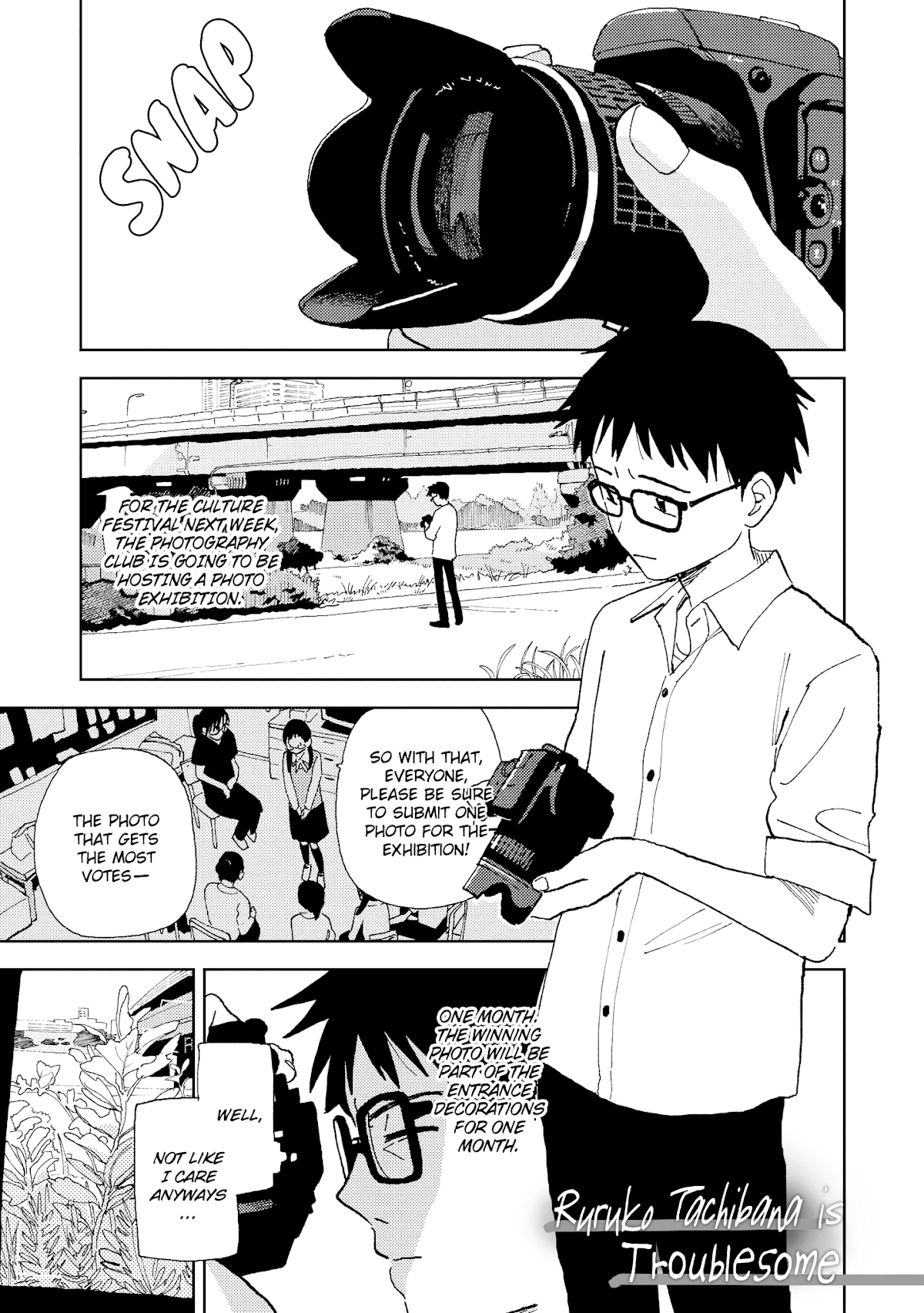 Just Flirting With a Cute, Annoying Kouhai Chapter 2 - Page 1