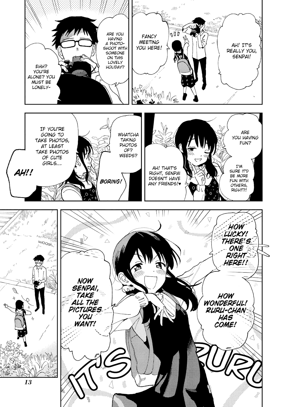 Just Flirting With a Cute, Annoying Kouhai Chapter 2 - Page 3