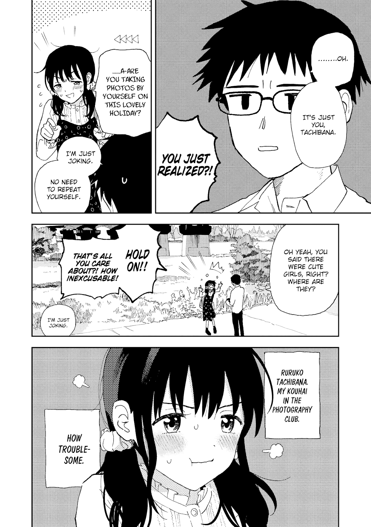 Just Flirting With a Cute, Annoying Kouhai Chapter 2 - Page 4