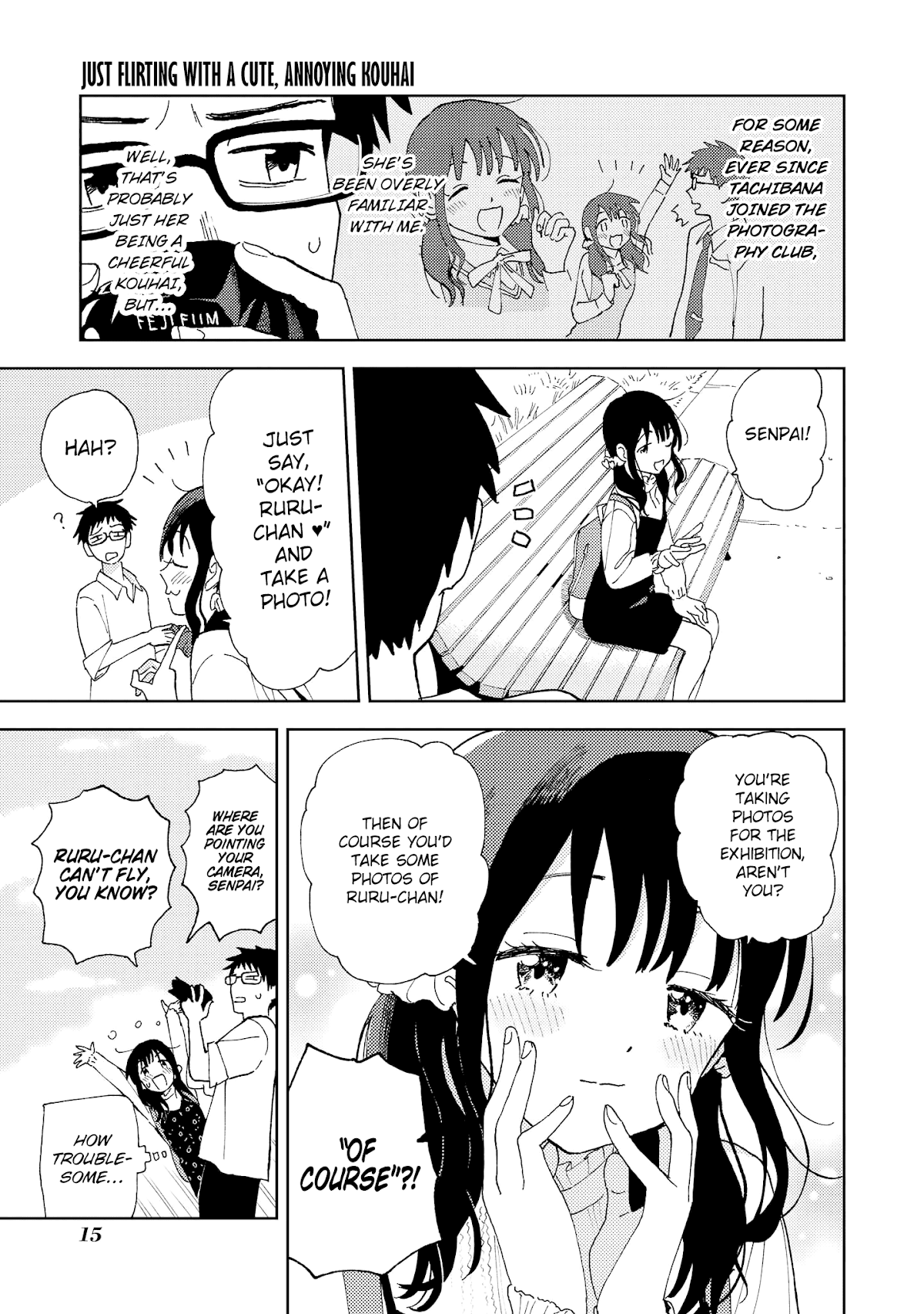 Just Flirting With a Cute, Annoying Kouhai Chapter 2 - Page 5