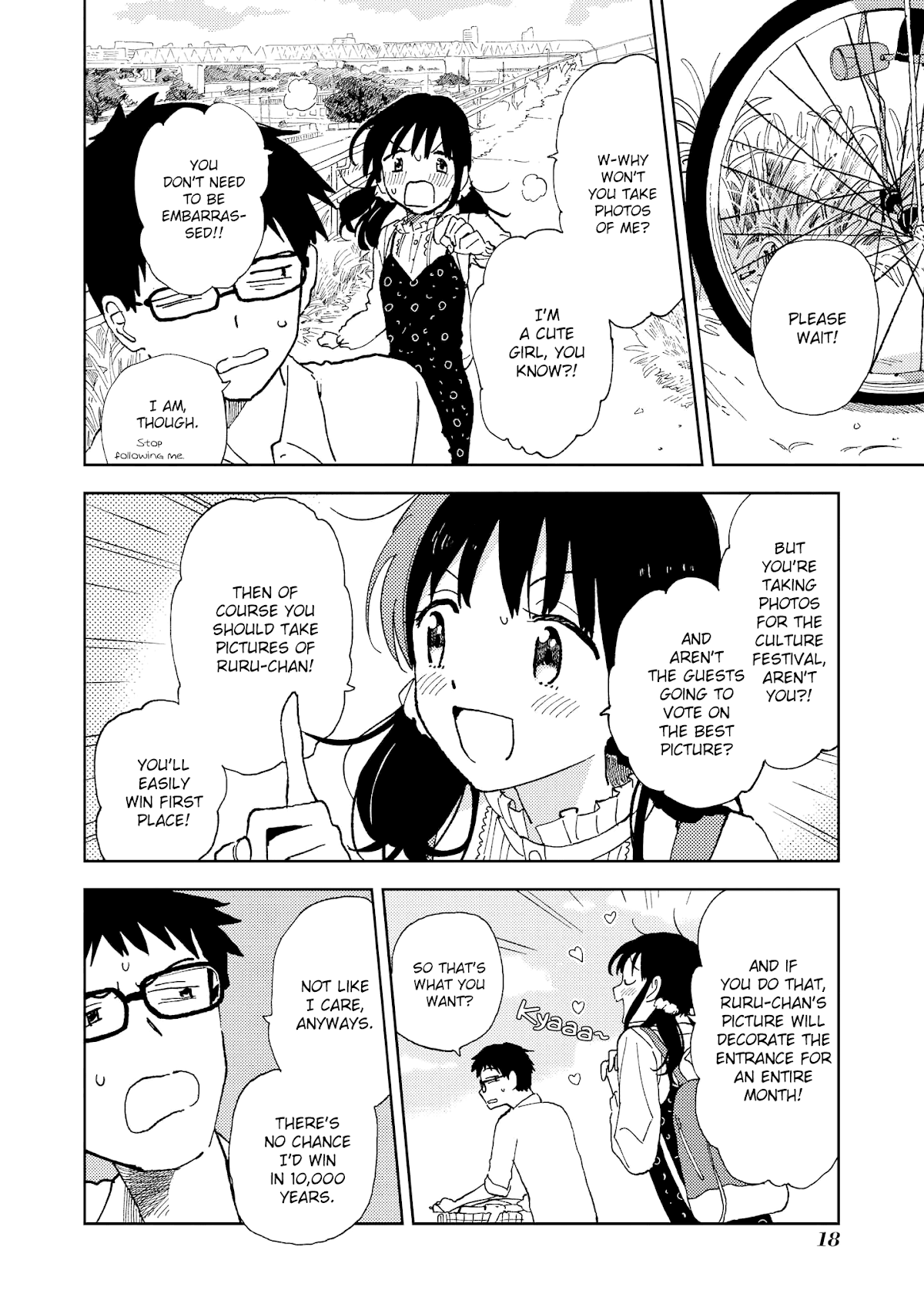 Just Flirting With a Cute, Annoying Kouhai Chapter 2 - Page 8
