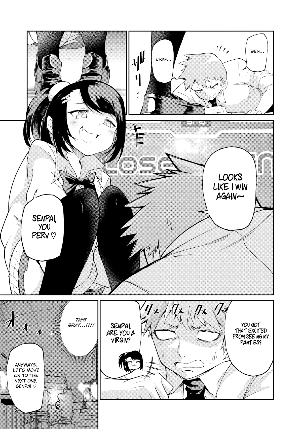 Just Flirting With a Cute, Annoying Kouhai Chapter 3 - Page 10