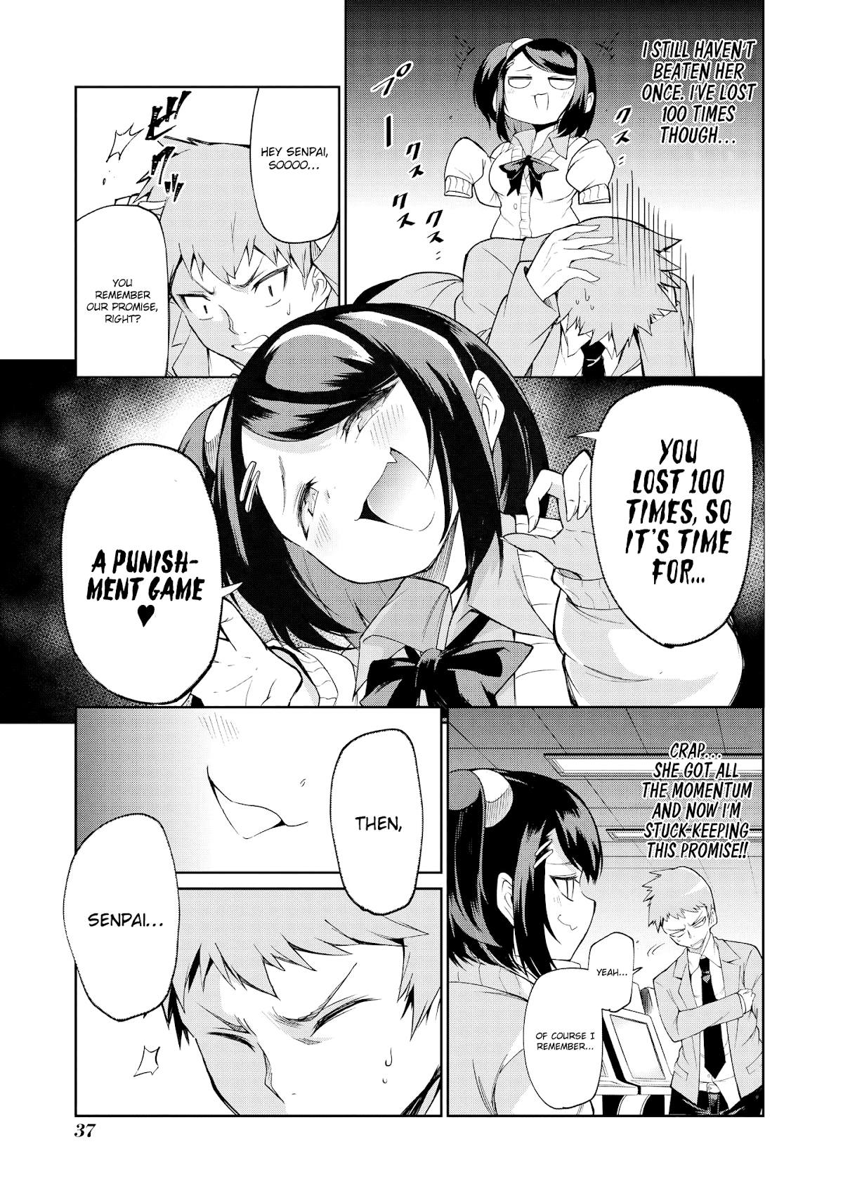 Just Flirting With a Cute, Annoying Kouhai Chapter 3 - Page 4