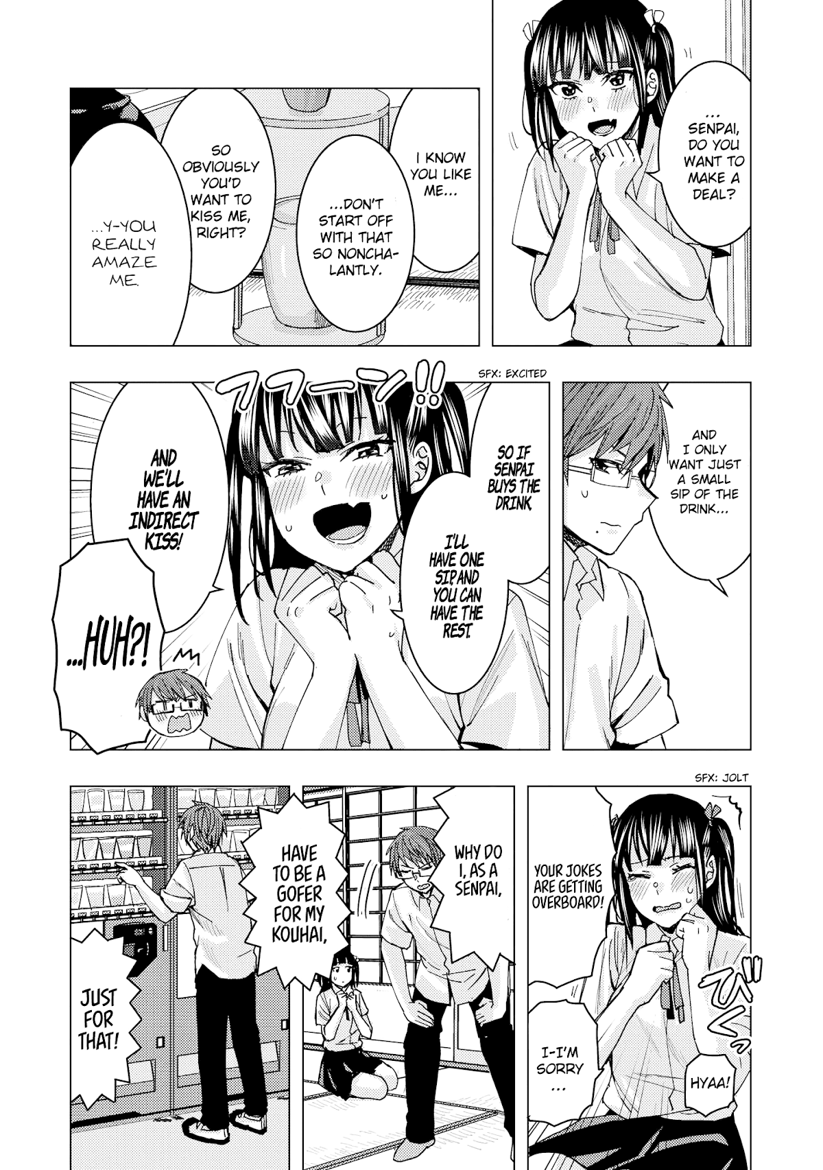 Just Flirting With a Cute, Annoying Kouhai Chapter 4 - Page 4