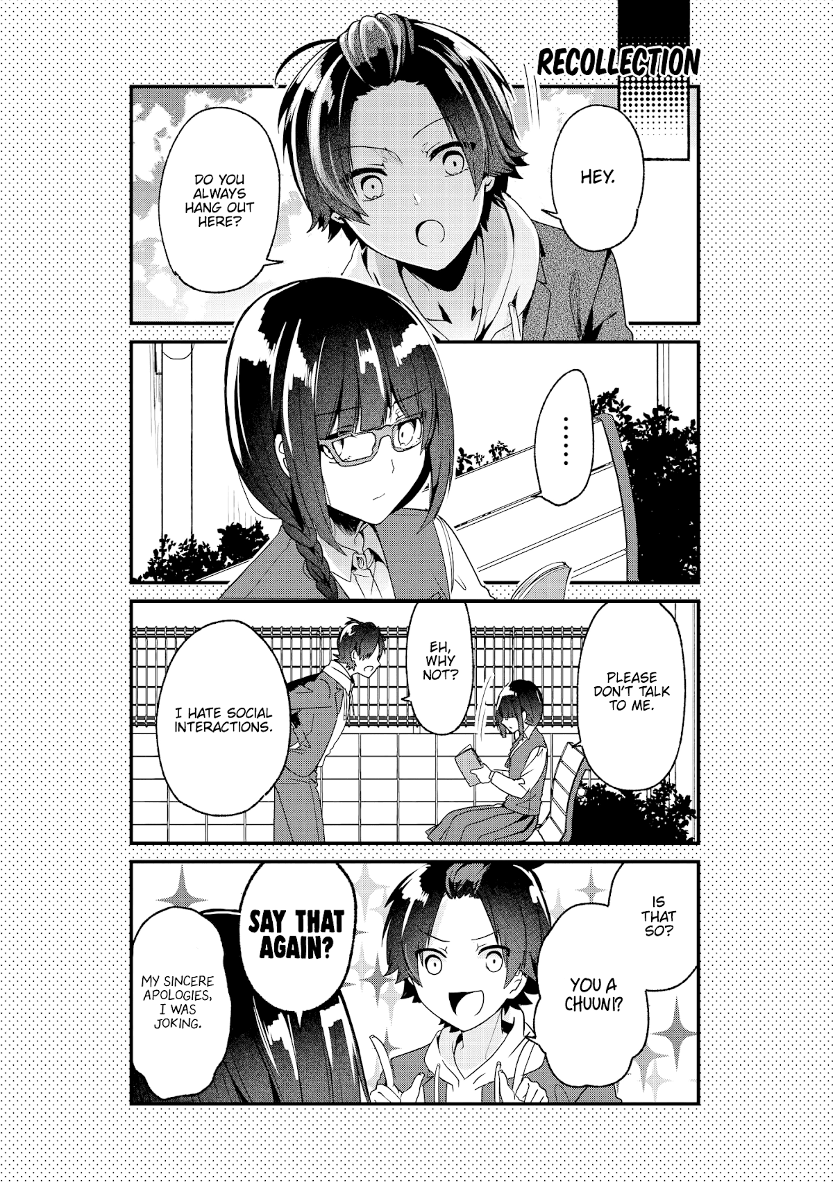 Just Flirting With a Cute, Annoying Kouhai Chapter 5 - Page 12