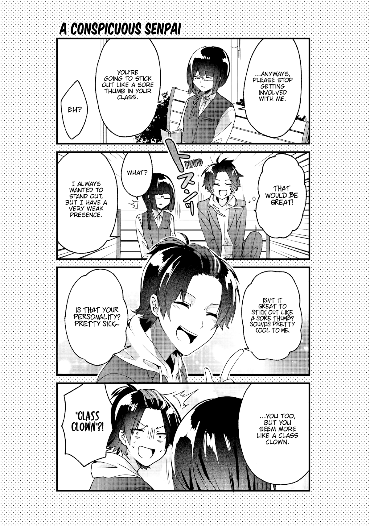 Just Flirting With a Cute, Annoying Kouhai Chapter 5 - Page 13
