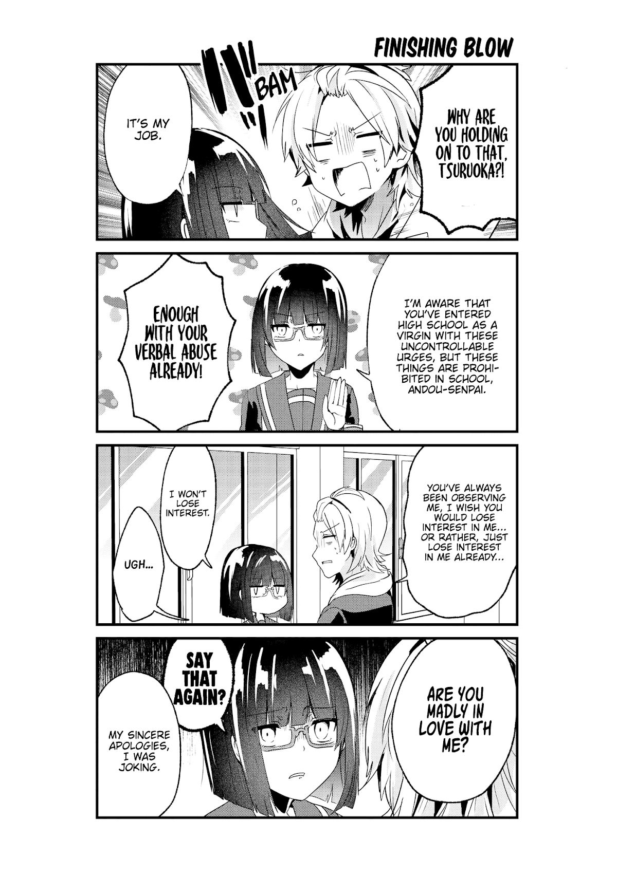 Just Flirting With a Cute, Annoying Kouhai Chapter 5 - Page 8