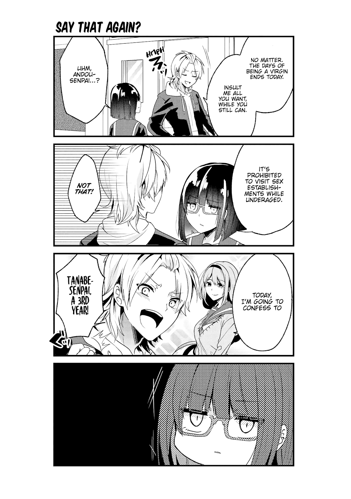 Just Flirting With a Cute, Annoying Kouhai Chapter 5 - Page 9