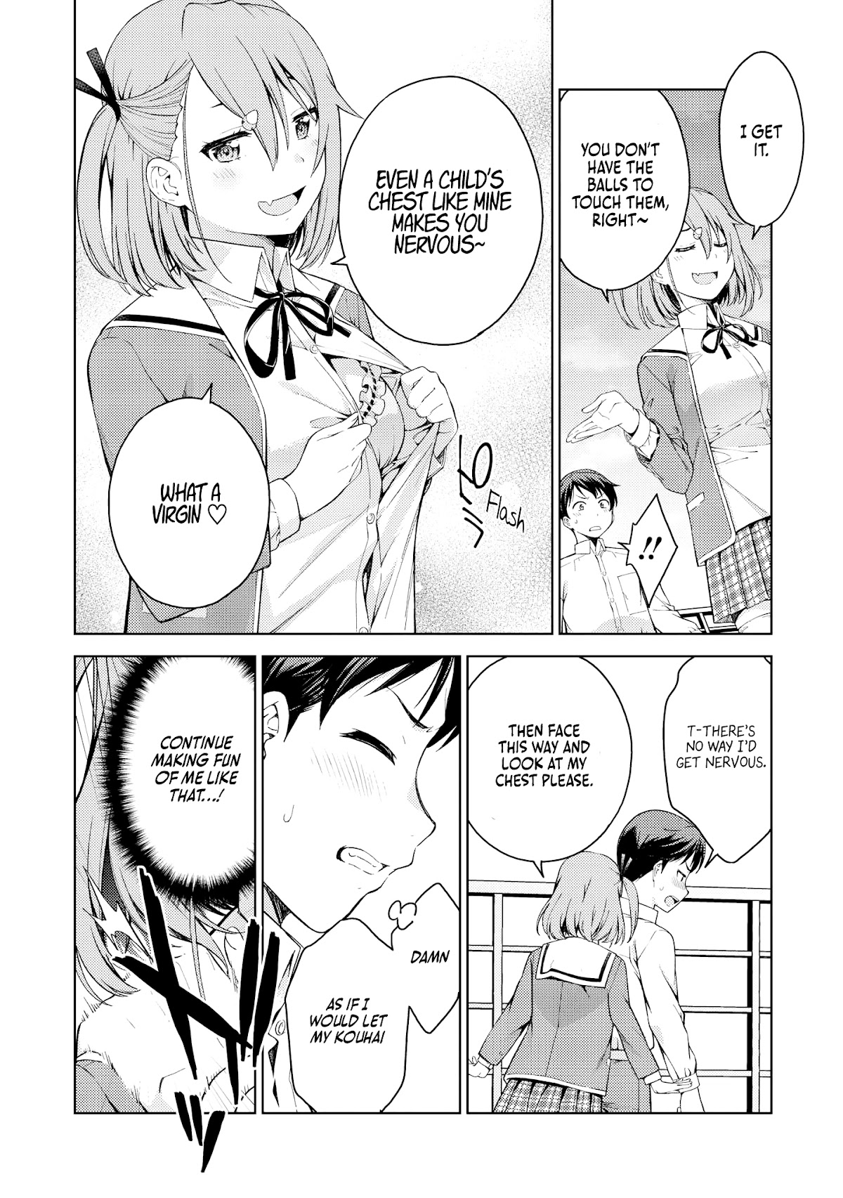 Just Flirting With a Cute, Annoying Kouhai Chapter 6 - Page 11