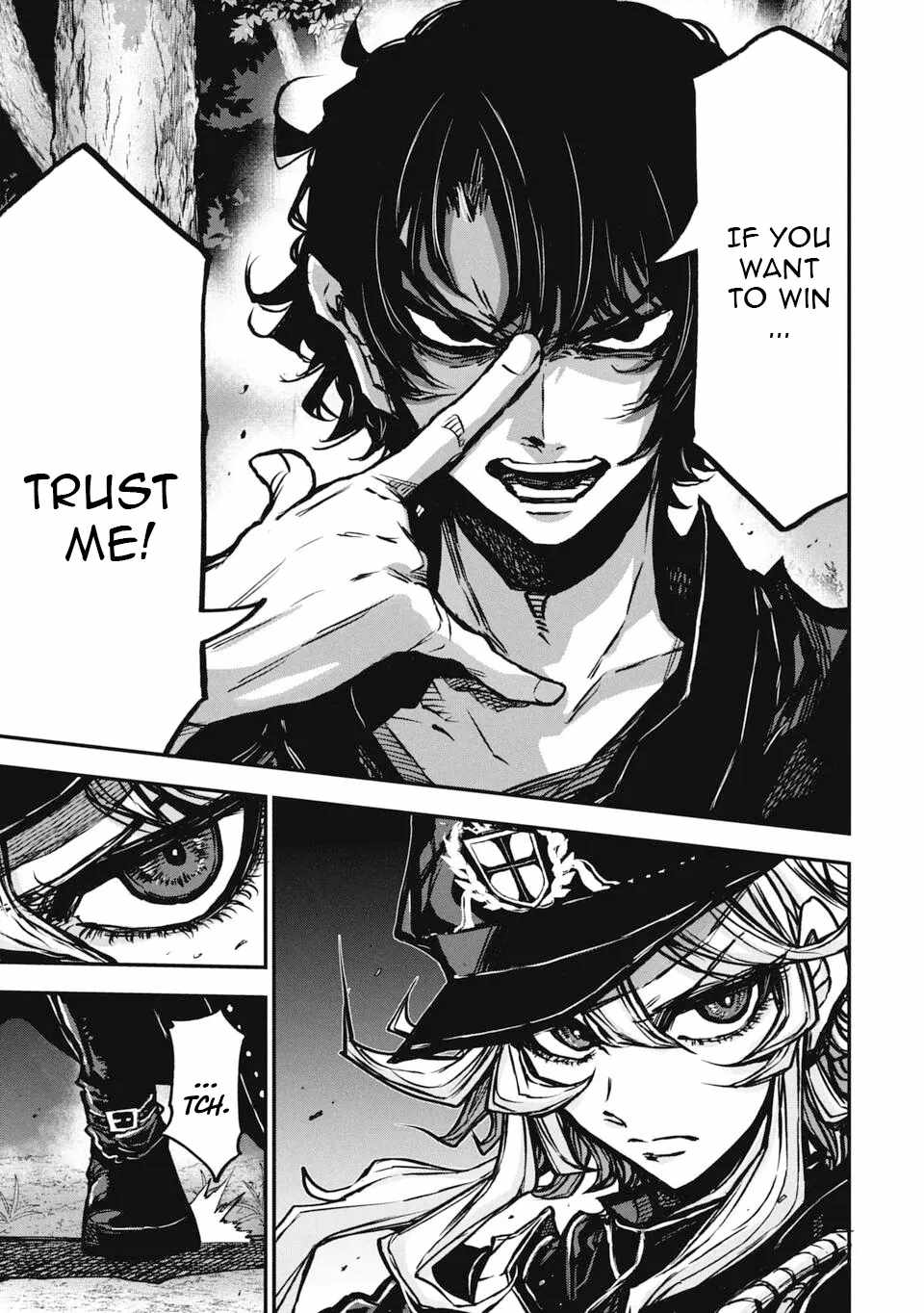 Justice Saga —Ware no Tsukurishi Risou no Sekai de Youjo Musou— Chapter 1 - Page 36