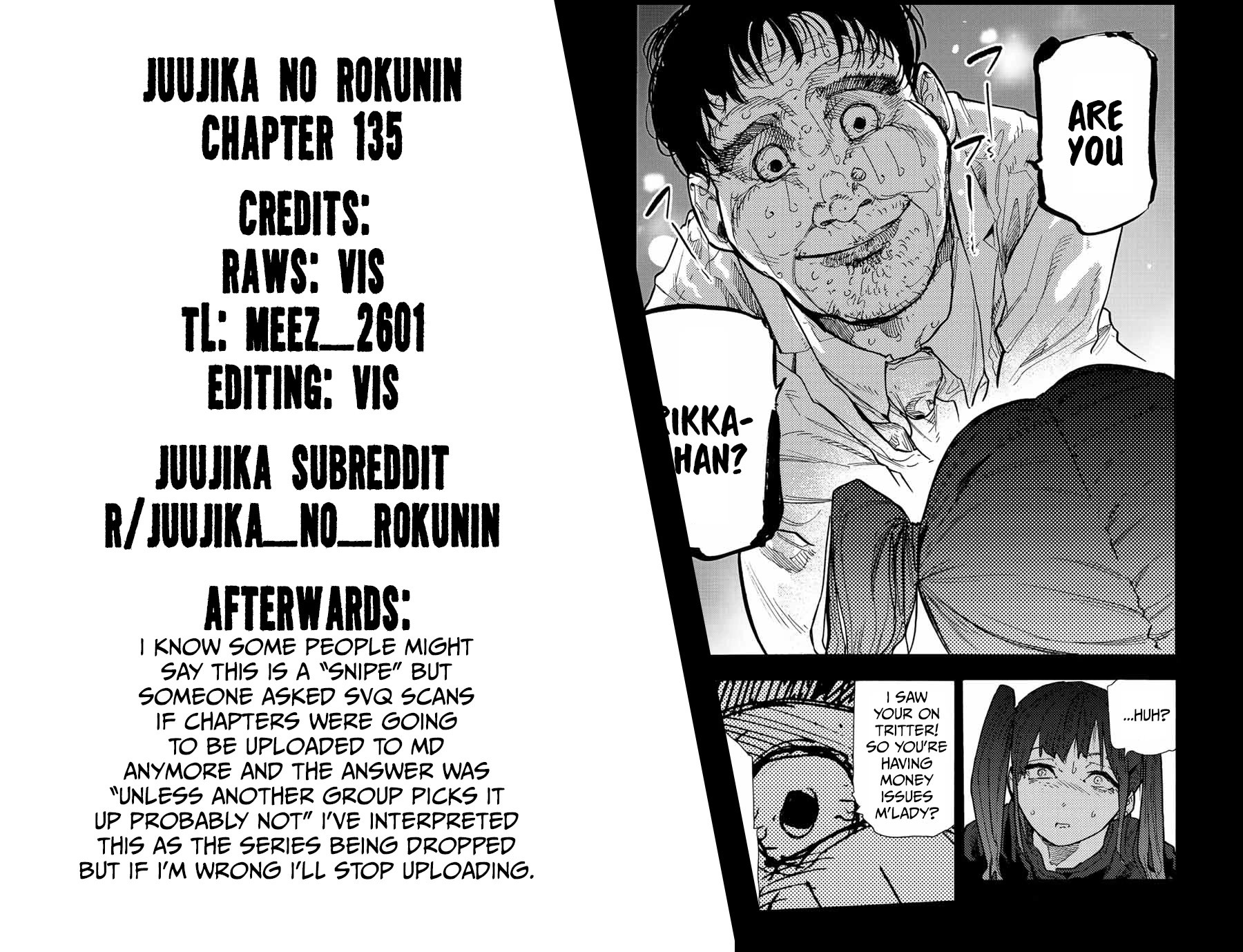 Juujika no Rokunin Chapter 135 - Page 21