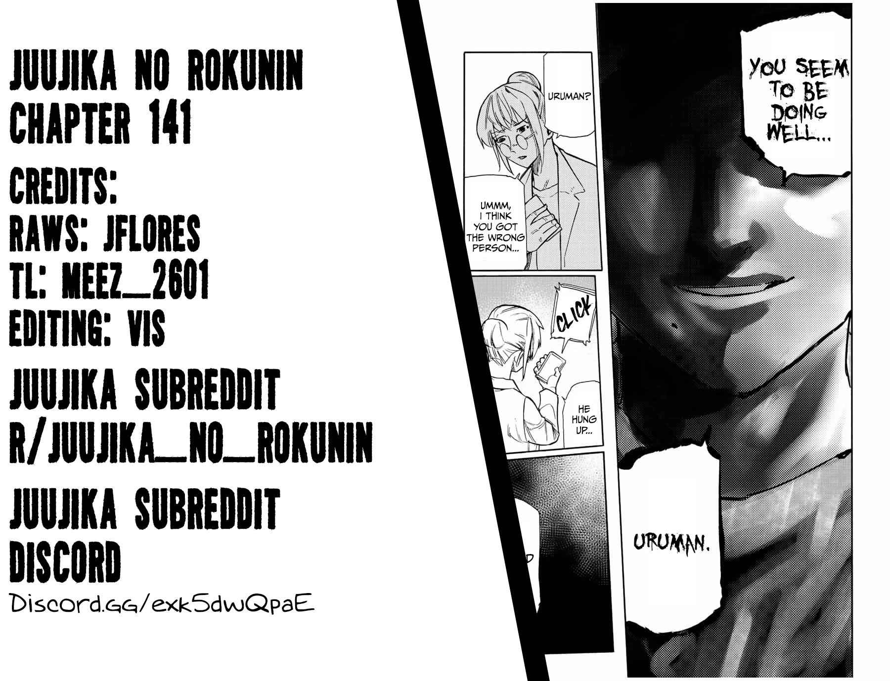 Juujika no Rokunin Chapter 141 - Page 21