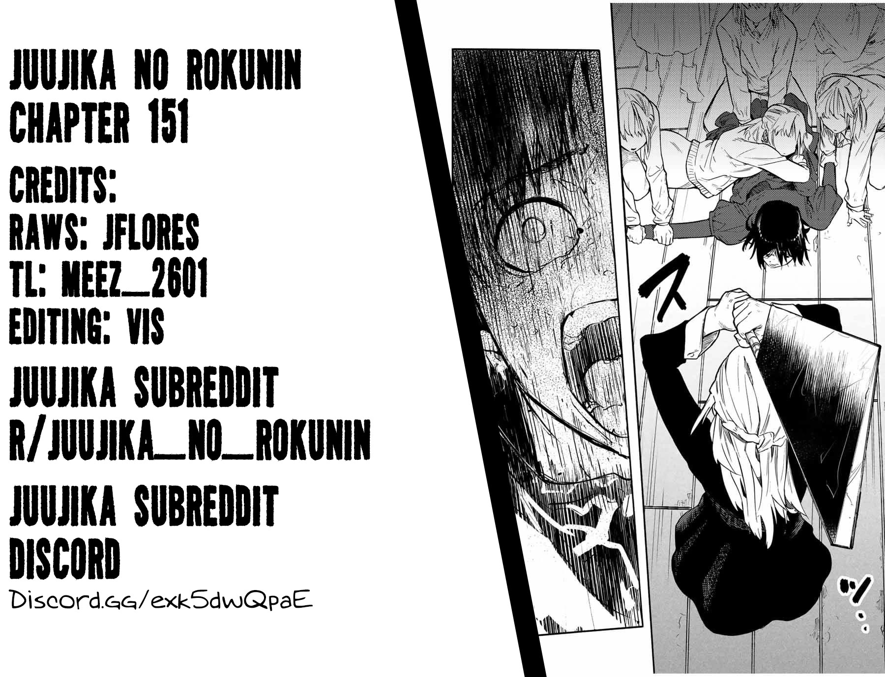 Juujika no Rokunin Chapter 151 - Page 22