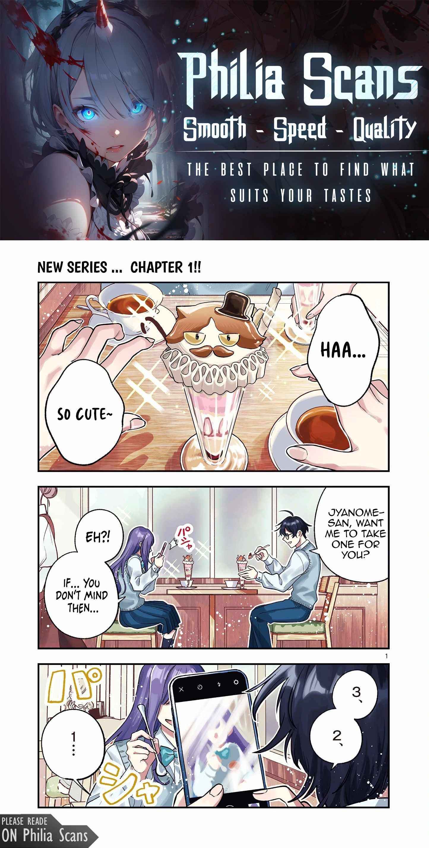 Jyanome-san Wants to Smile! Chapter 1 - Page 0