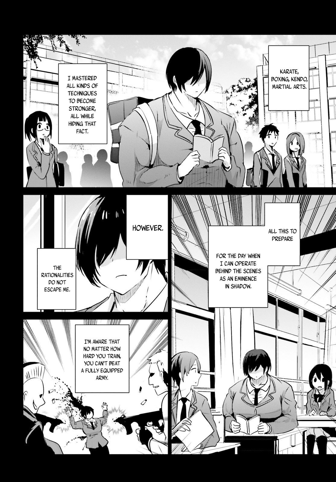 Kage no Jitsuryokusha ni Naritakute Chapter 1 - Page 4