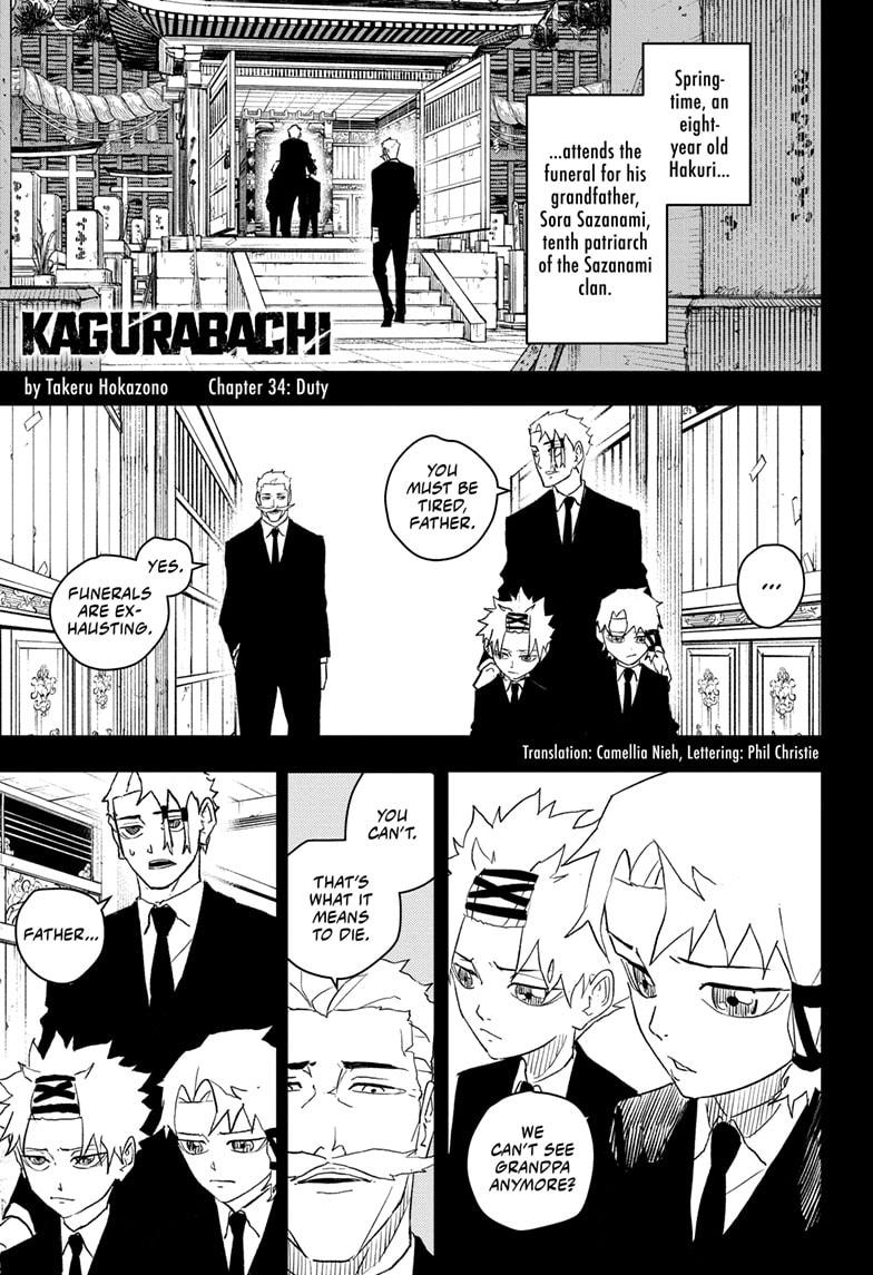 Kagurabachi Chapter 34 - Page 1