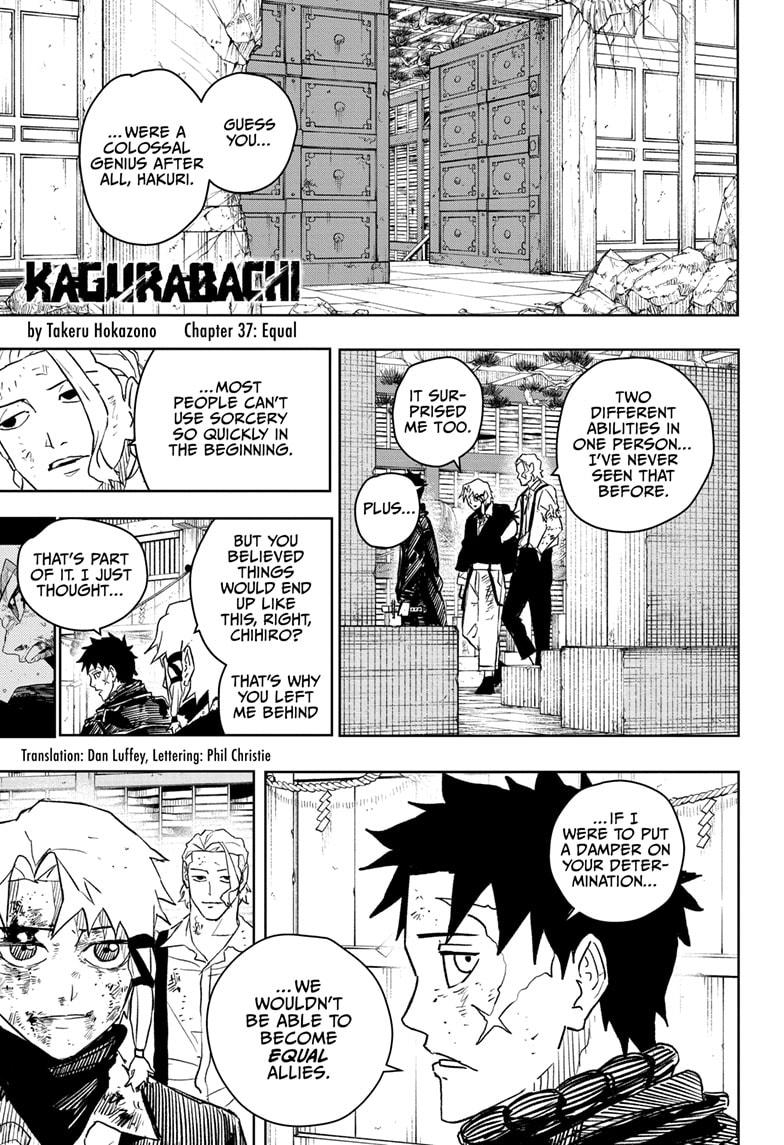 Kagurabachi Chapter 37 - Page 1