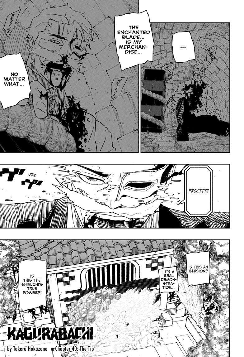 Kagurabachi Chapter 40 - Page 1