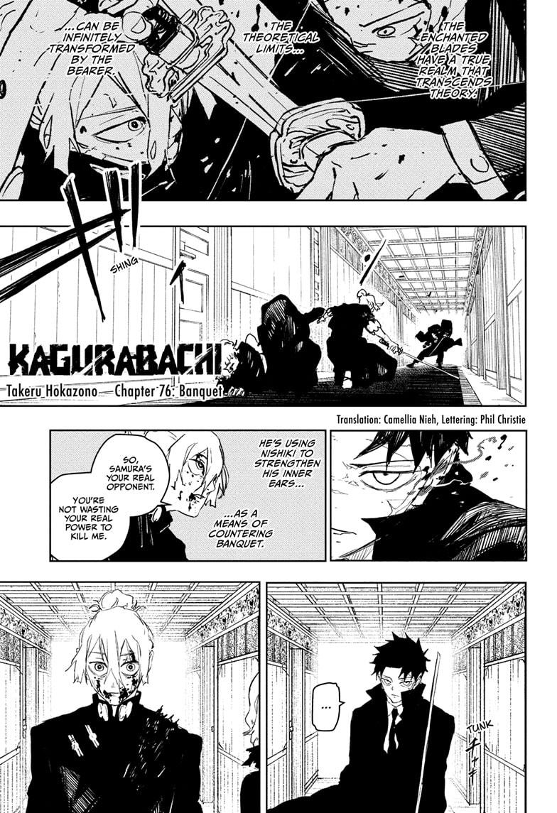 Kagurabachi Chapter 76 - Page 1