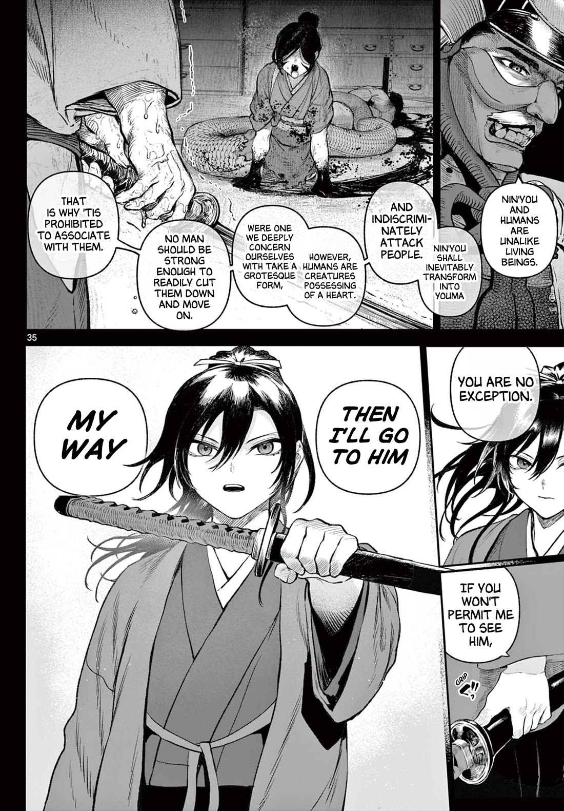 KaguRai: Kagura to Raito Chapter 1 - Page 34
