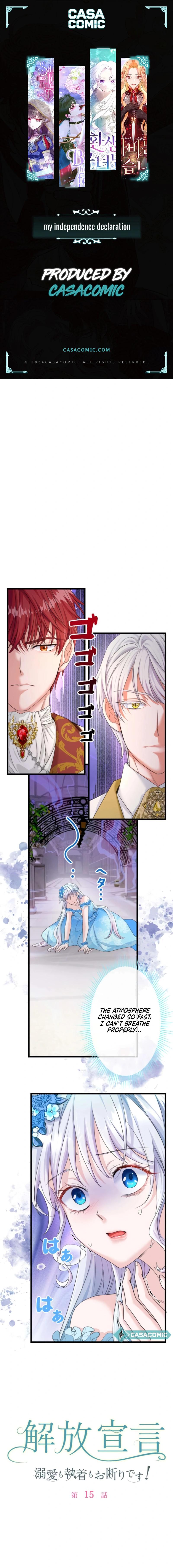Kaihou Sengen – Dekiai mo Shuuchaku mo Okotowari desu! Chapter 15 - Page 0