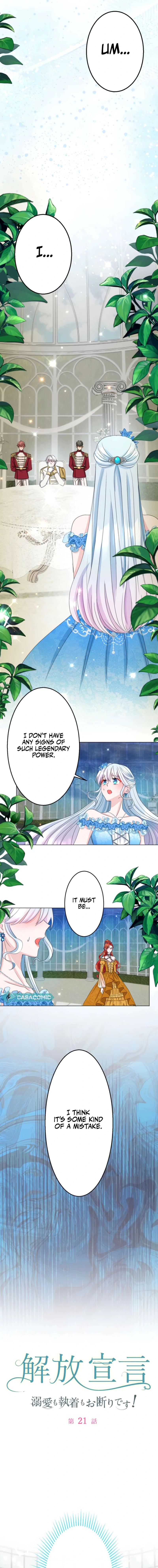 Kaihou Sengen – Dekiai mo Shuuchaku mo Okotowari desu! Chapter 21 - Page 3