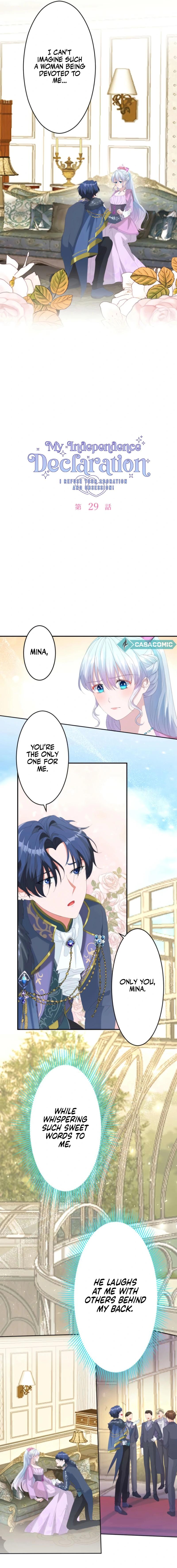 Kaihou Sengen – Dekiai mo Shuuchaku mo Okotowari desu! Chapter 29 - Page 1