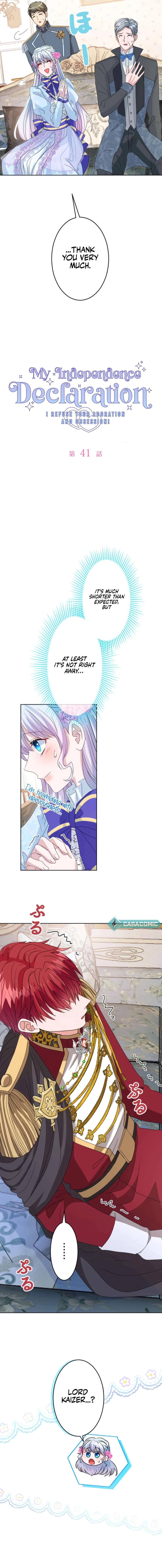 Kaihou Sengen – Dekiai mo Shuuchaku mo Okotowari desu! Chapter 41 - Page 1