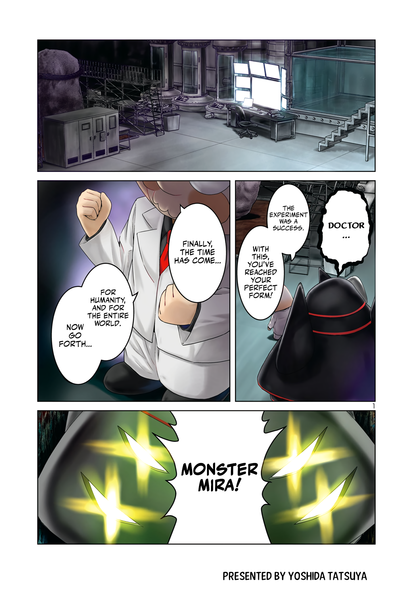 Kaijin Mira no Dai 2 Keitai ga Kawaisugiru Chapter 1 - Page 1