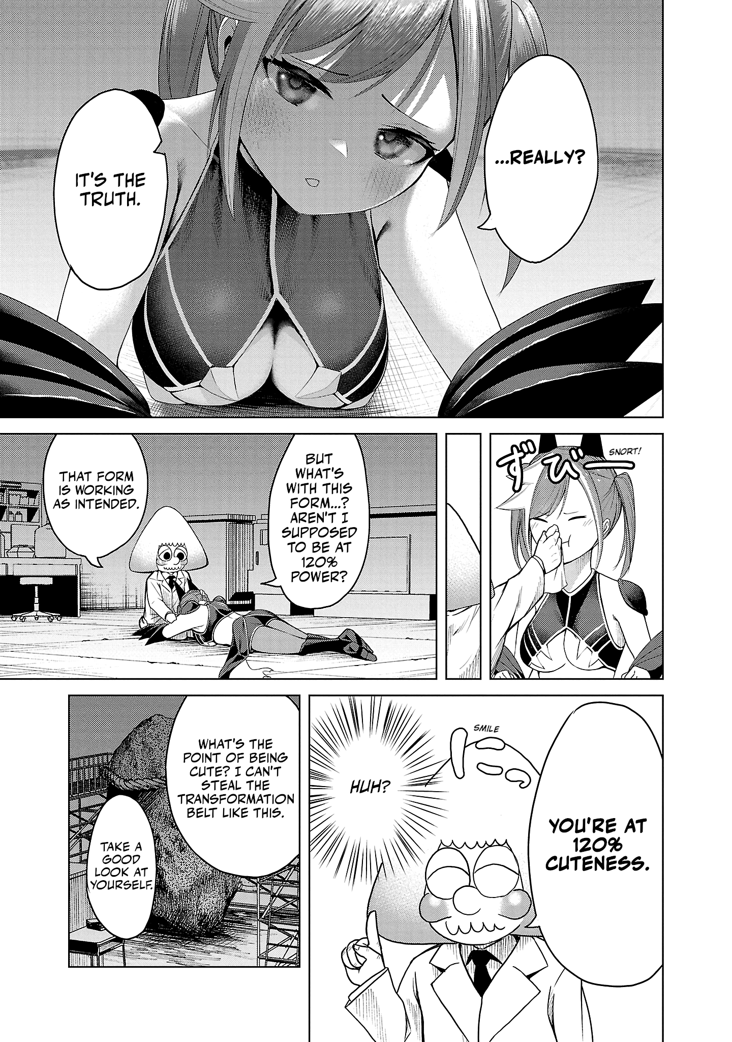 Kaijin Mira no Dai 2 Keitai ga Kawaisugiru Chapter 1 - Page 17