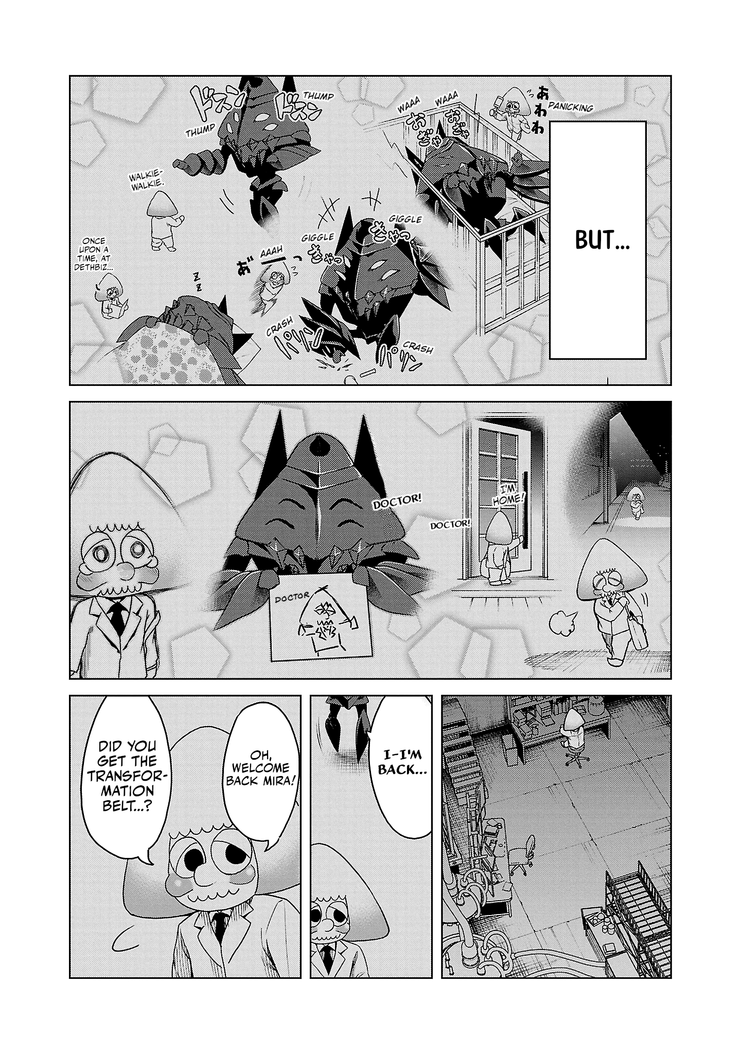 Kaijin Mira no Dai 2 Keitai ga Kawaisugiru Chapter 1 - Page 19