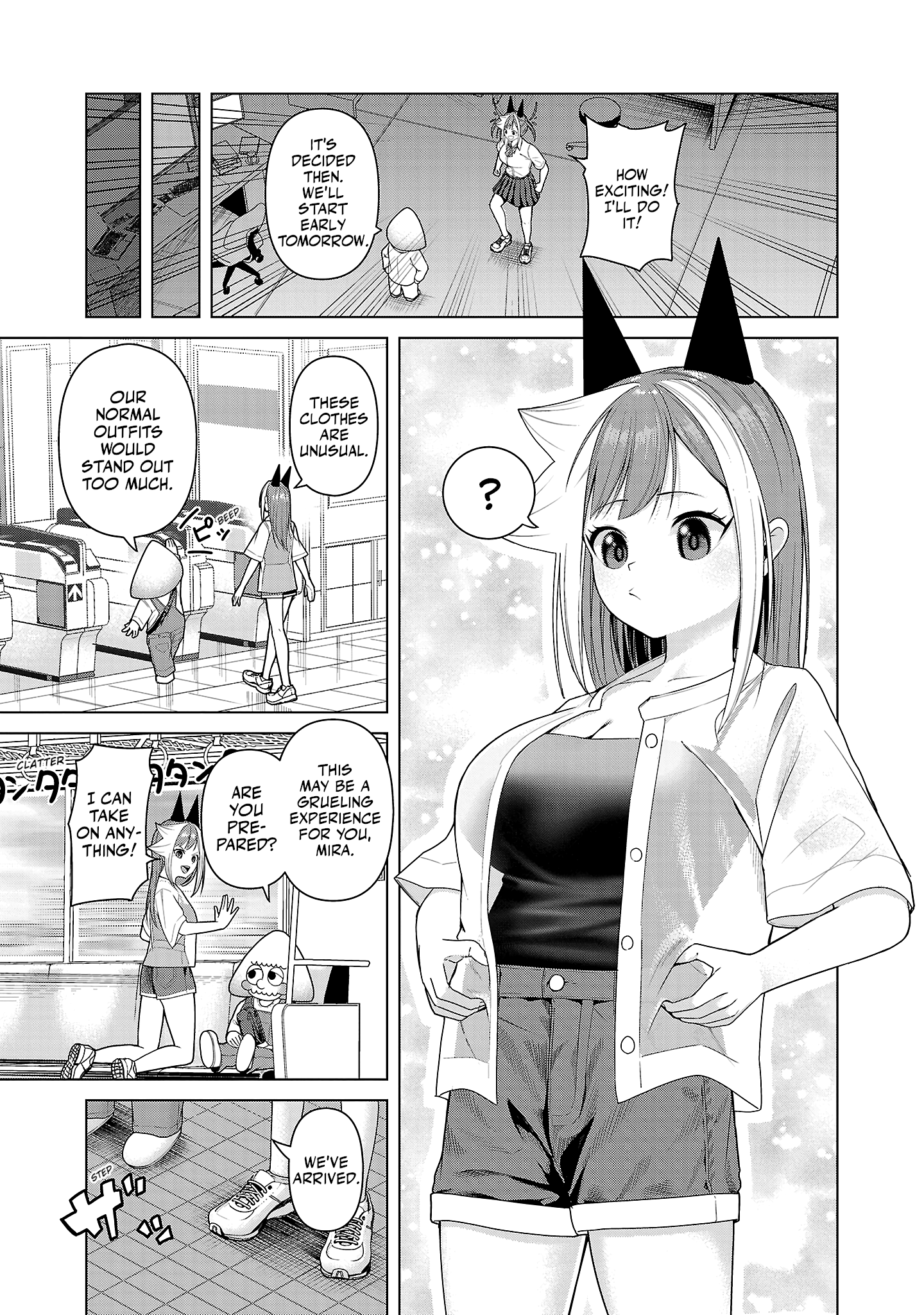 Kaijin Mira no Dai 2 Keitai ga Kawaisugiru Chapter 10 - Page 11