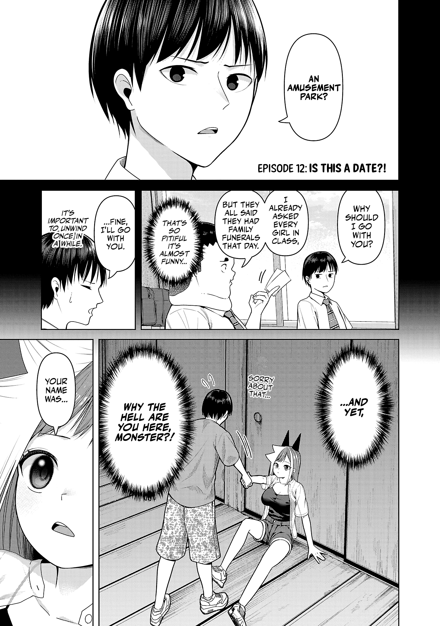 Kaijin Mira no Dai 2 Keitai ga Kawaisugiru Chapter 12 - Page 1