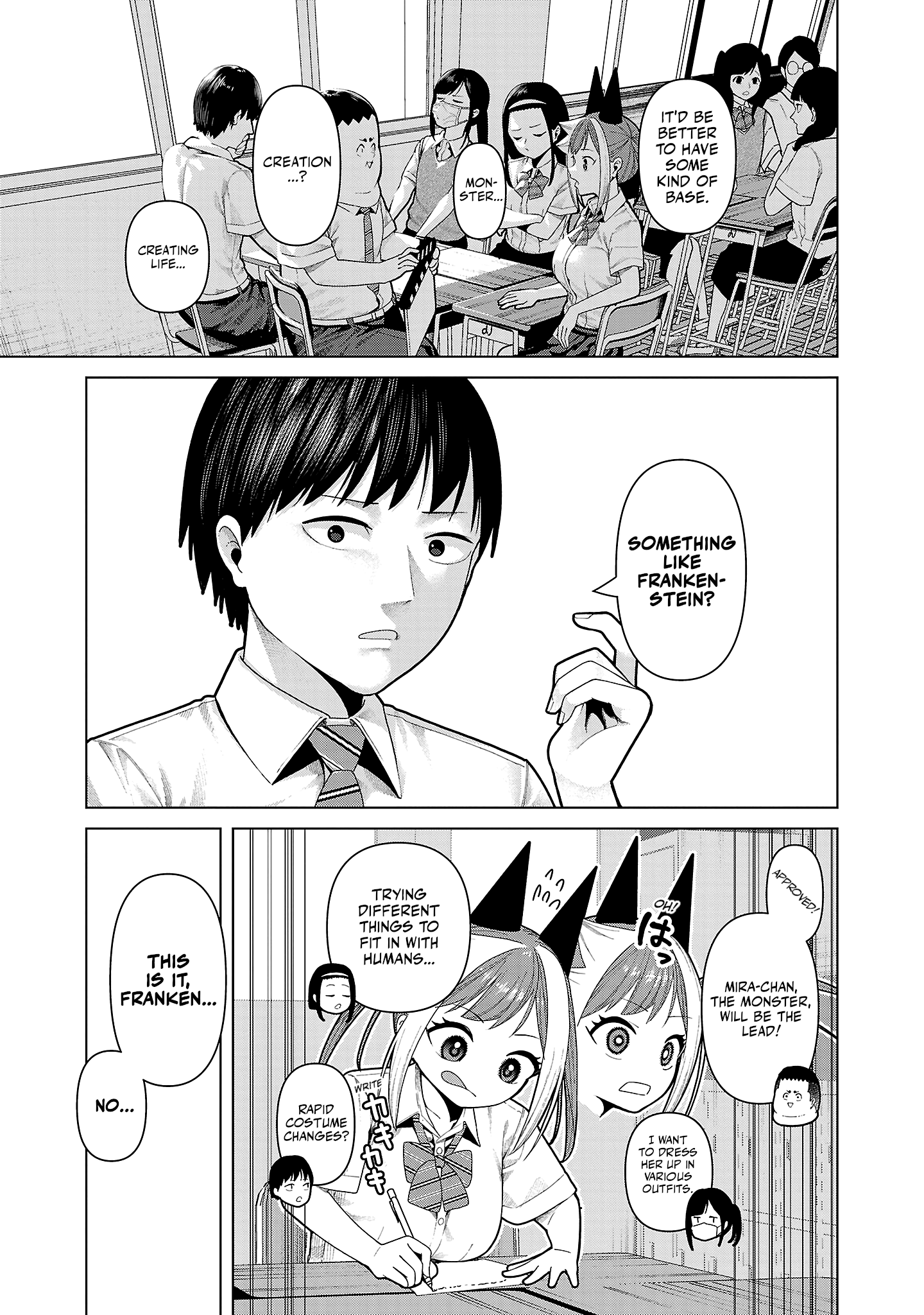 Kaijin Mira no Dai 2 Keitai ga Kawaisugiru Chapter 18 - Page 11