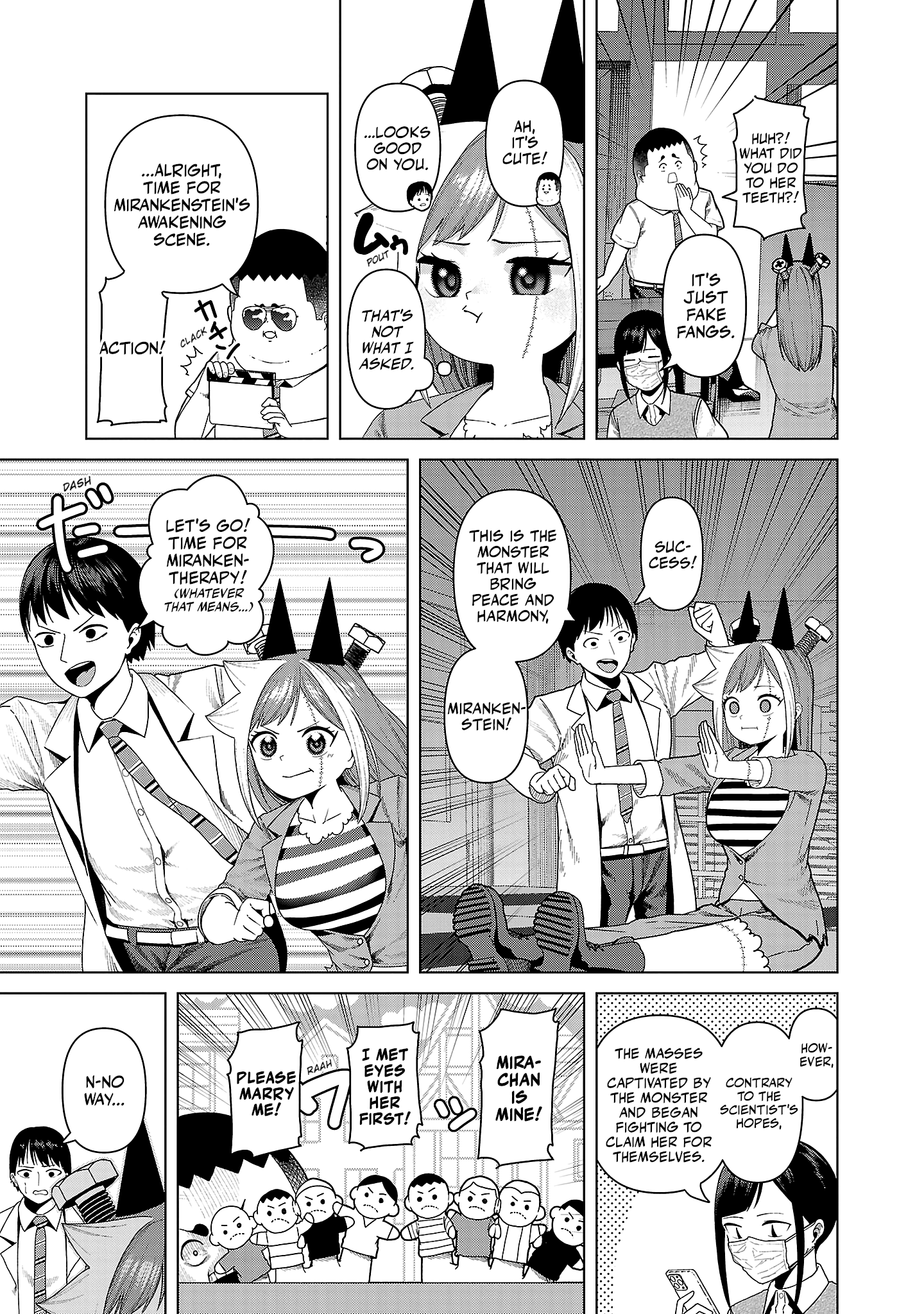 Kaijin Mira no Dai 2 Keitai ga Kawaisugiru Chapter 19 - Page 7