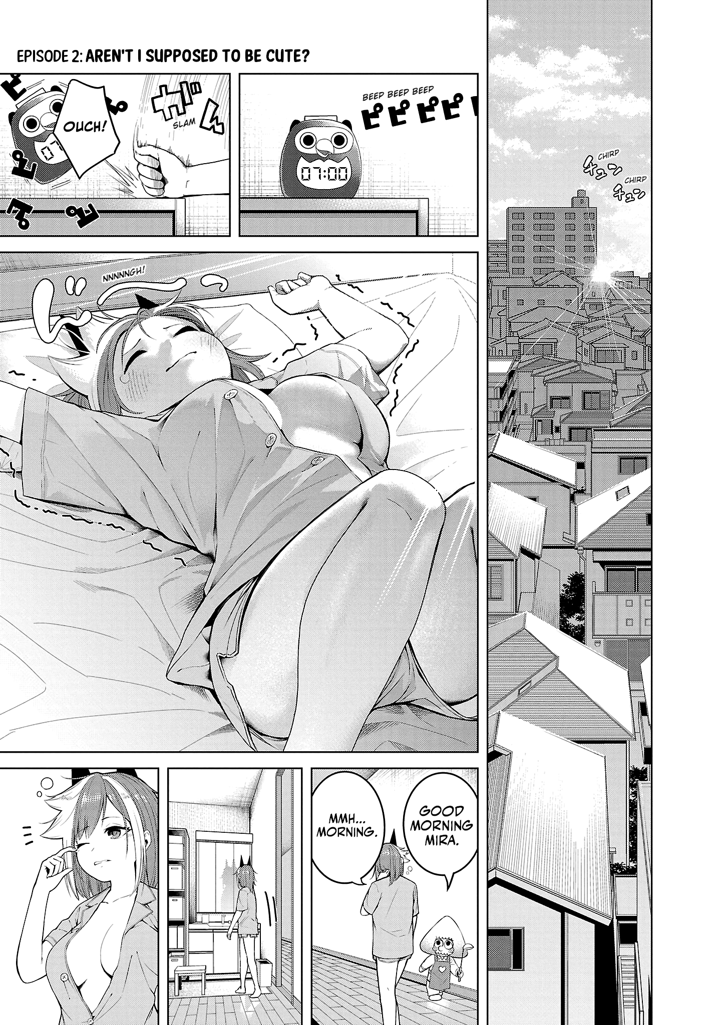 Kaijin Mira no Dai 2 Keitai ga Kawaisugiru Chapter 2 - Page 1