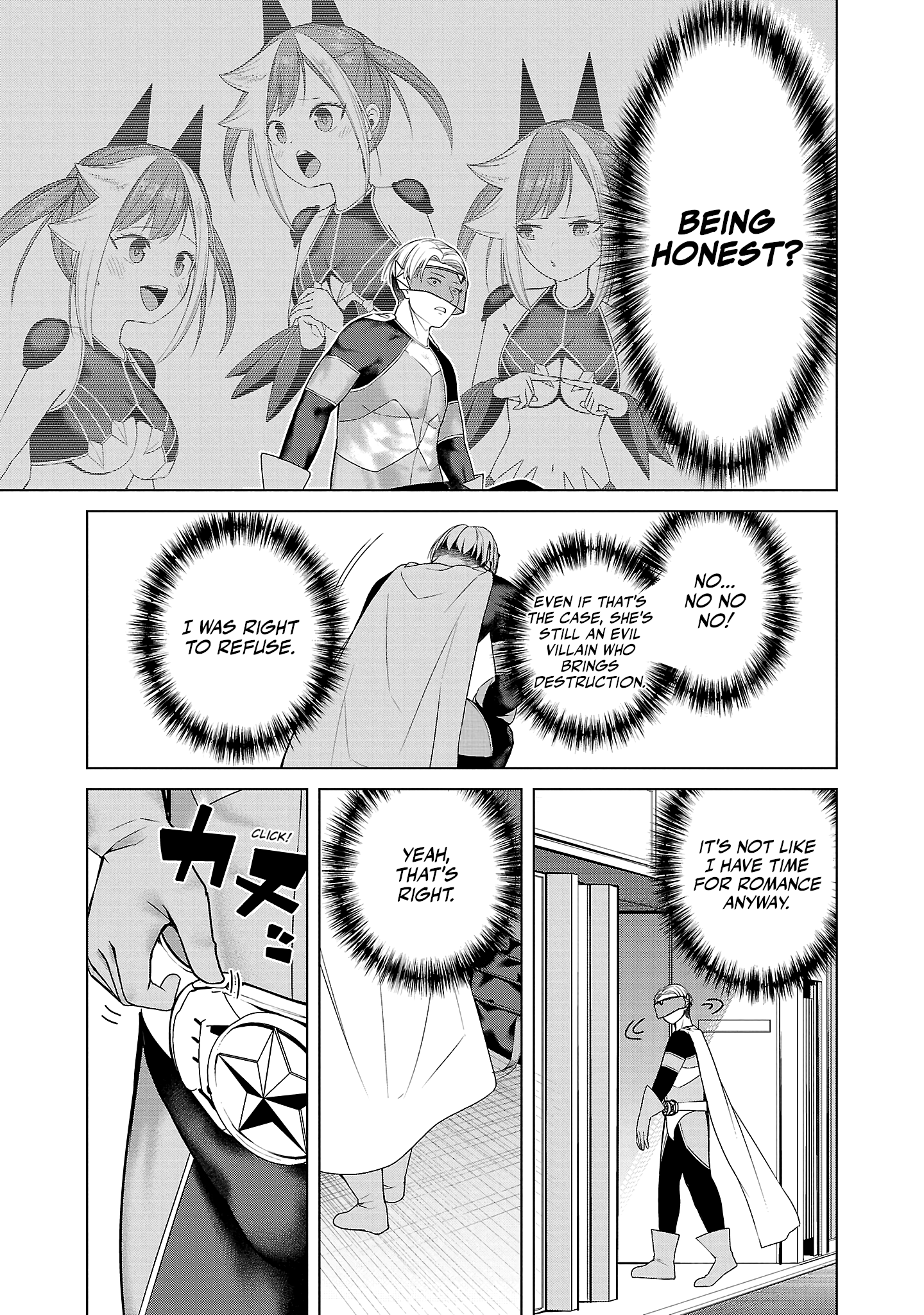 Kaijin Mira no Dai 2 Keitai ga Kawaisugiru Chapter 2 - Page 21