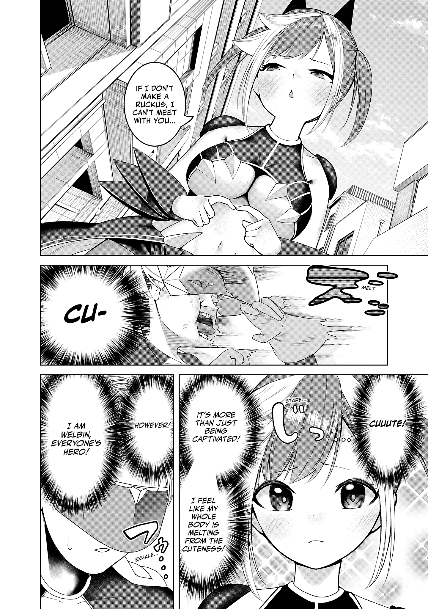 Kaijin Mira no Dai 2 Keitai ga Kawaisugiru Chapter 2 - Page 10