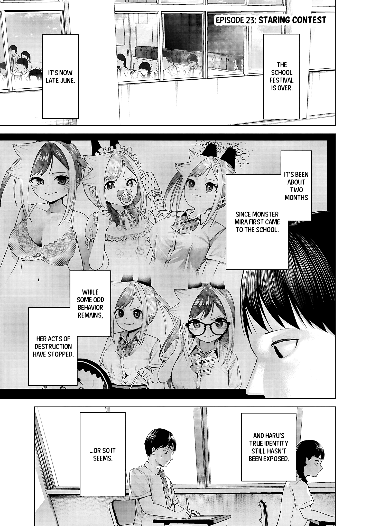 Kaijin Mira no Dai 2 Keitai ga Kawaisugiru Chapter 23 - Page 1