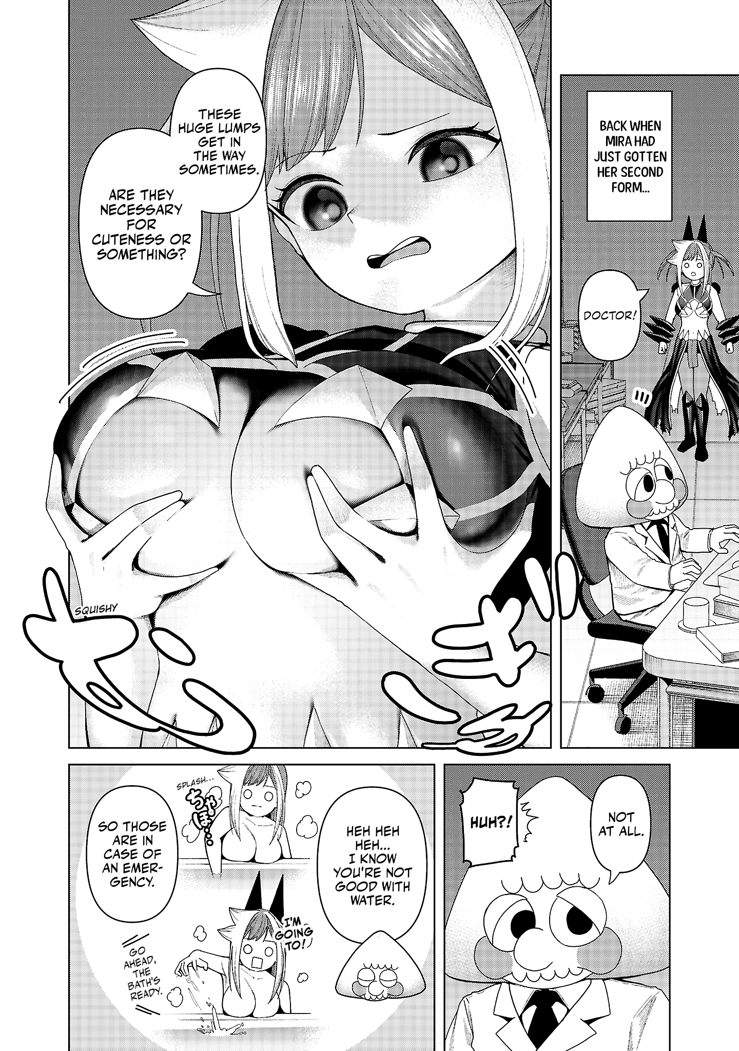 Kaijin Mira no Dai 2 Keitai ga Kawaisugiru Chapter 24 - Page 2