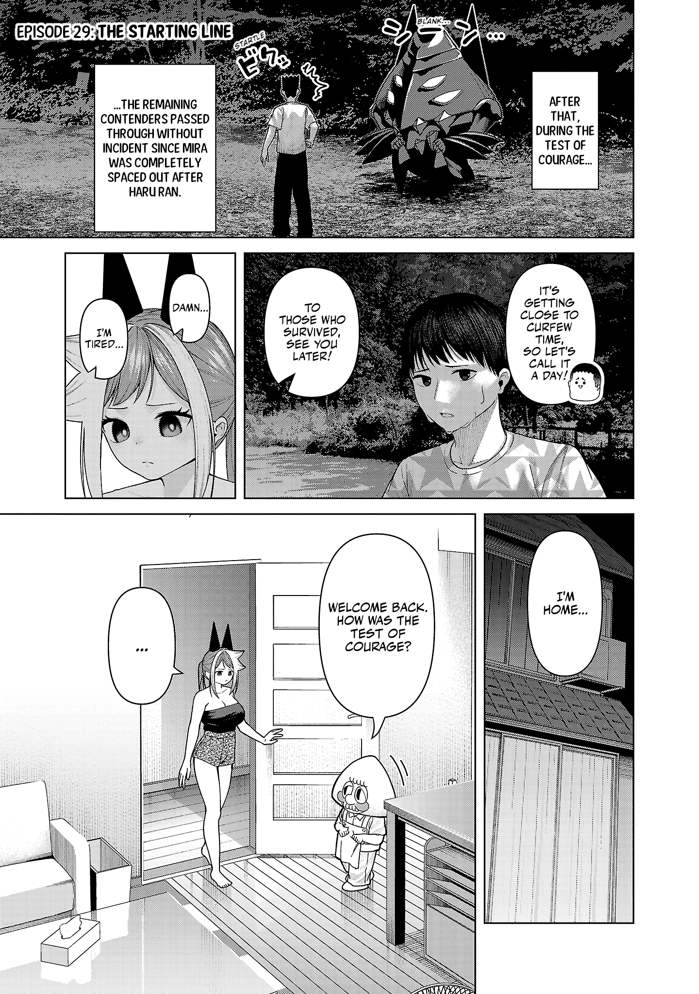 Kaijin Mira no Dai 2 Keitai ga Kawaisugiru Chapter 29 - Page 1