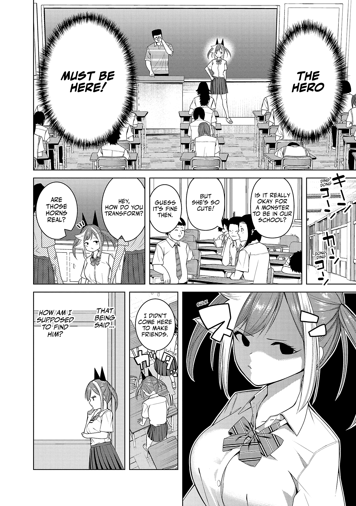 Kaijin Mira no Dai 2 Keitai ga Kawaisugiru Chapter 3 - Page 6
