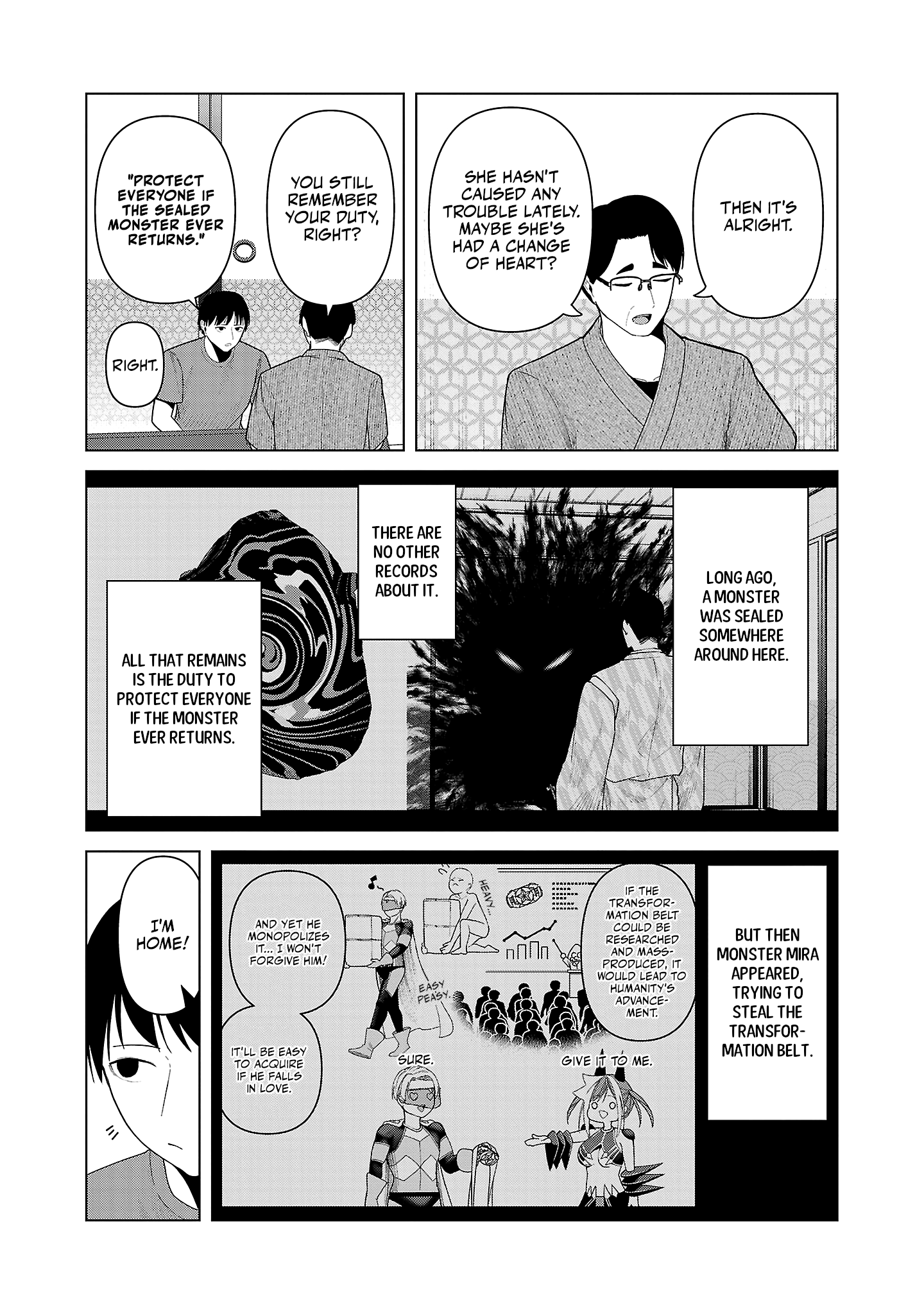 Kaijin Mira no Dai 2 Keitai ga Kawaisugiru Chapter 37 - Page 3