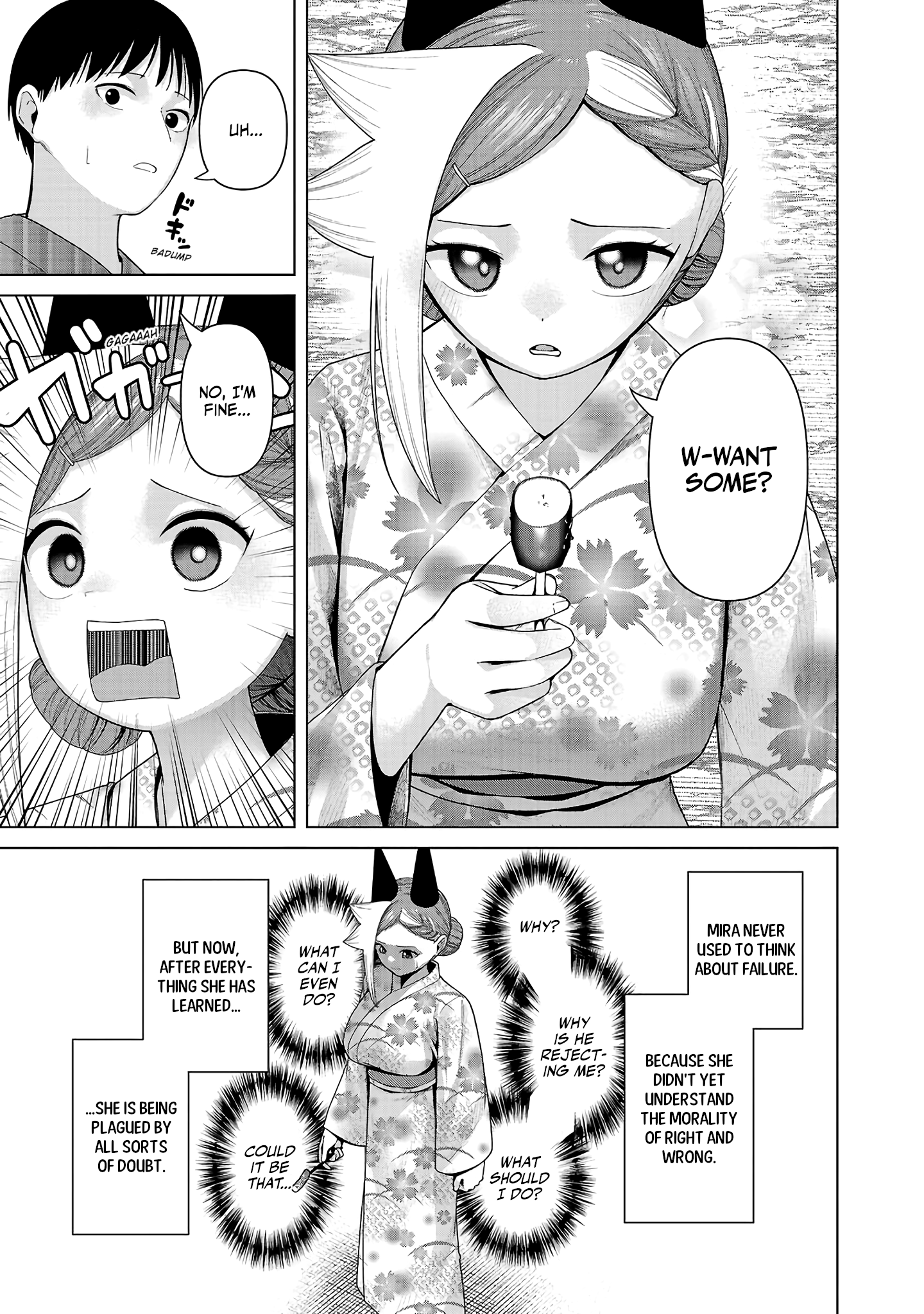 Kaijin Mira no Dai 2 Keitai ga Kawaisugiru Chapter 39 - Page 7