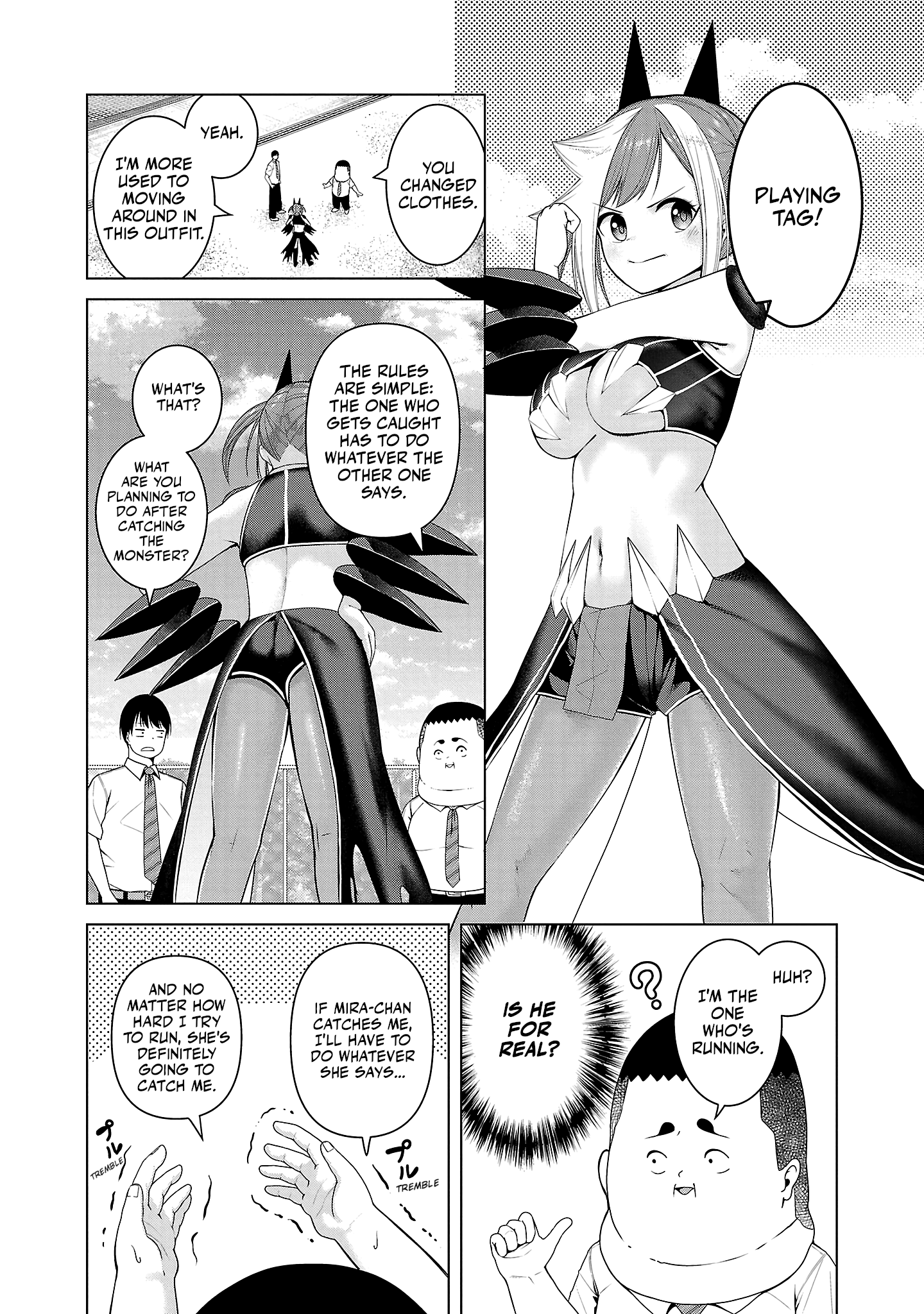 Kaijin Mira no Dai 2 Keitai ga Kawaisugiru Chapter 4 - Page 4