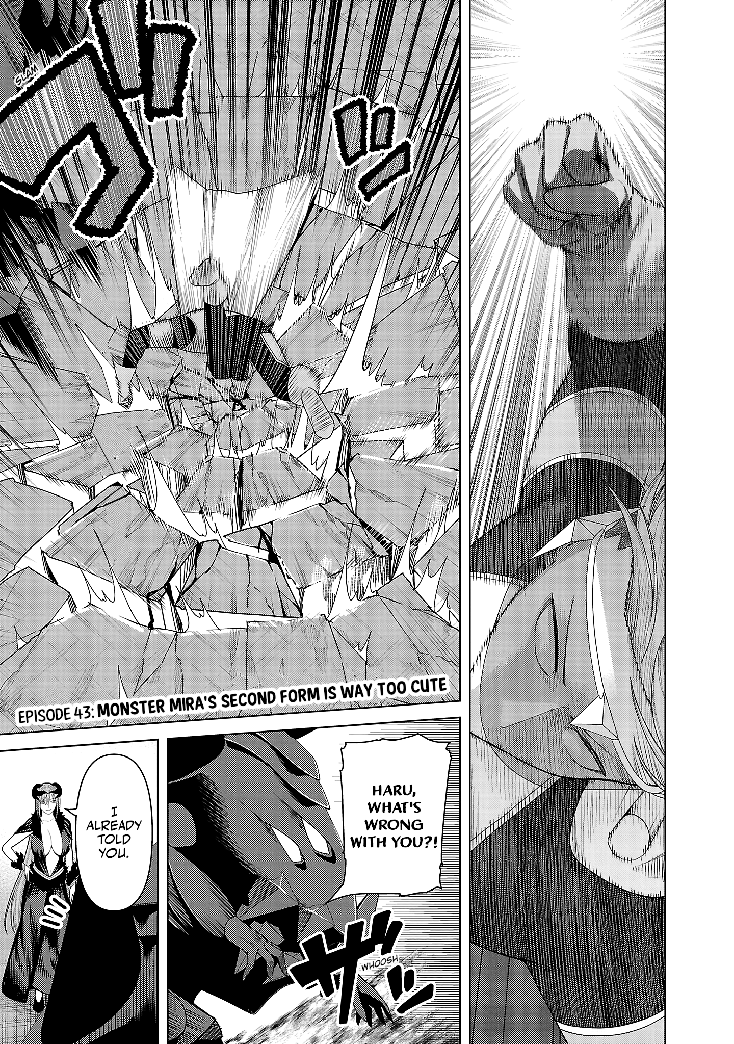 Kaijin Mira no Dai 2 Keitai ga Kawaisugiru Chapter 43 - Page 1