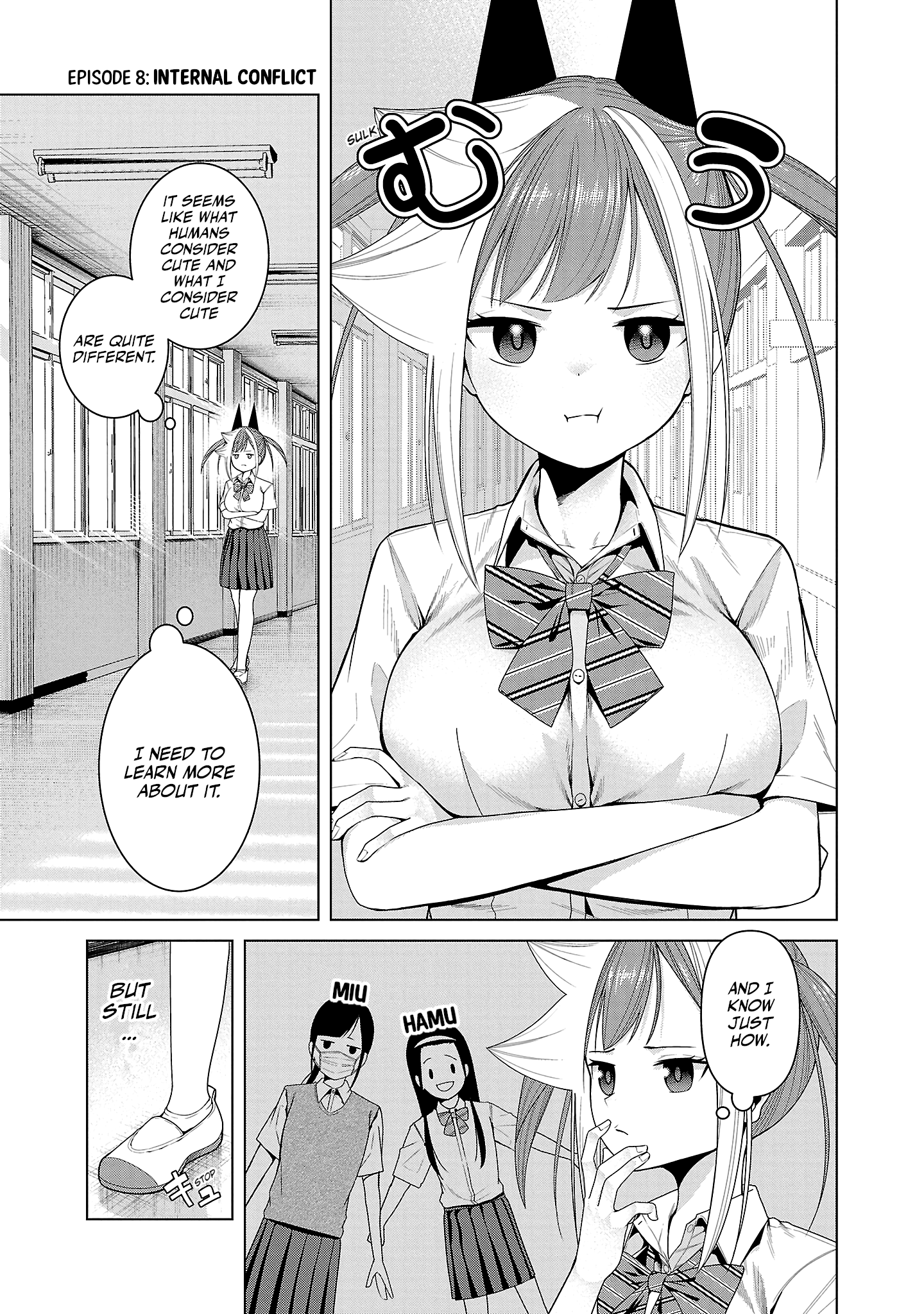 Kaijin Mira no Dai 2 Keitai ga Kawaisugiru Chapter 8 - Page 1